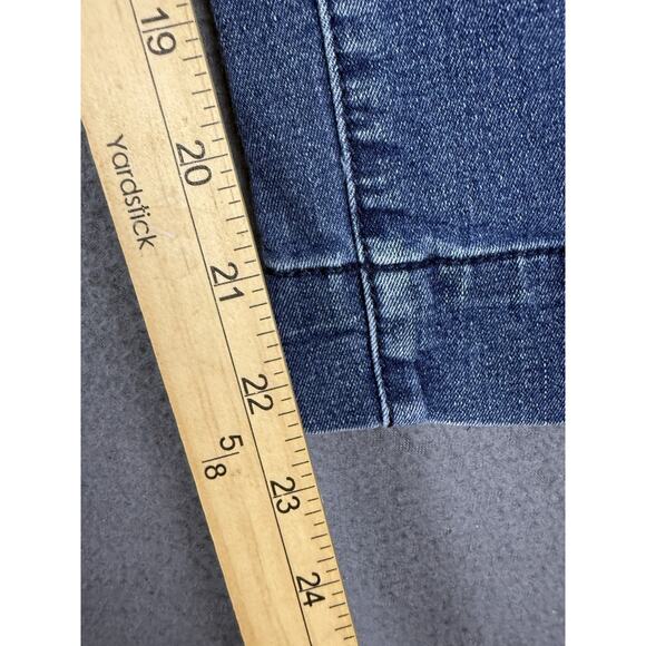 Apple Bottom Jeans Womens Size 11/12 Capri Low Rise Stretch Embroidered Denim - Picture 4 of 9